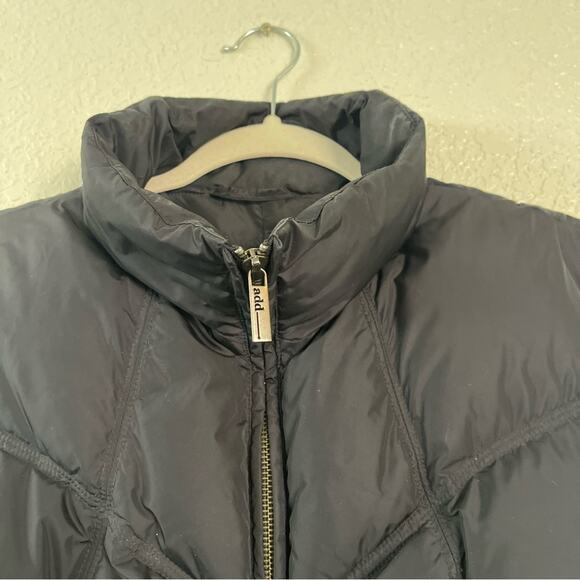 Add Goose Down Black Puffer Vest Size 12 - Picture 5 of 11